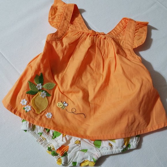 Gymboree Lemon Bumblebee 0-3 Month NWT 2-piece outfit & Hat. - Picture 3 of 4